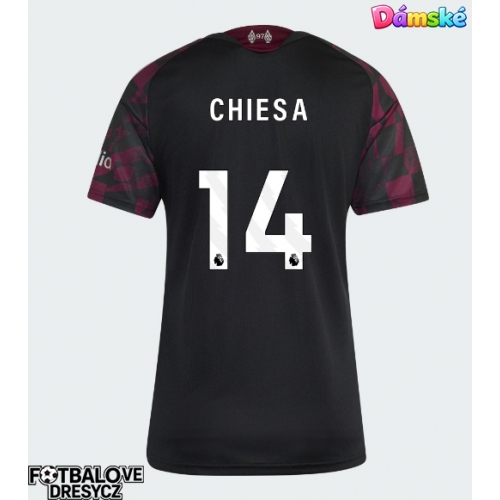 Liverpool Federico Chiesa #14 Dámské Alternativní Dres 2026-27 Krátký Rukáv Liverpool Federico Chiesa #14 Dámské Alternativní Dres 2026-27 Krátký Rukáv